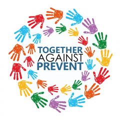 Together Against Prevent logo